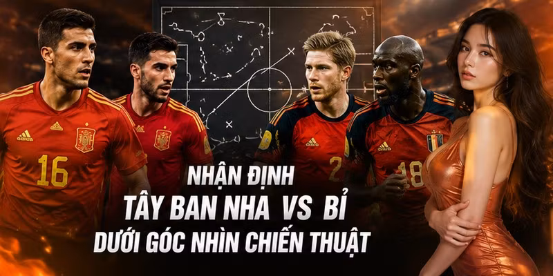 Nhận định Tây Ban Nha VS Bỉ dưới góc nhìn chiến thuật